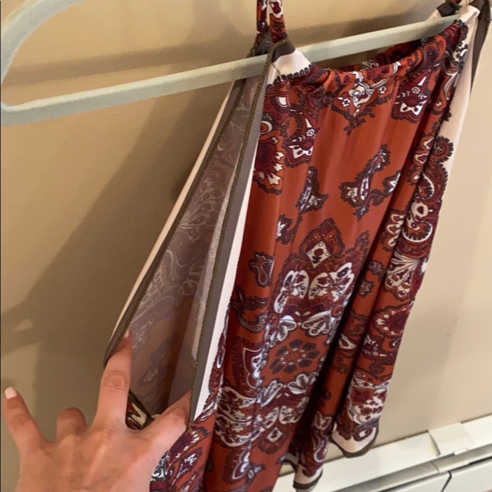 Zara Basic Draped Tank Size Medium - image 4